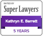 Kathryn E. Barret Super Lawyer Badge